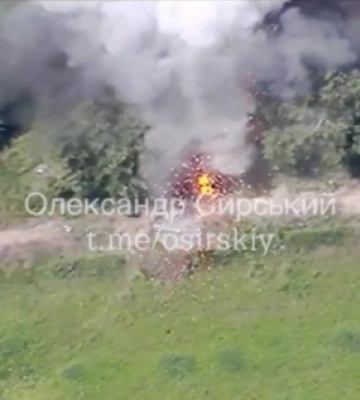 Сирський показав відео влучної роботи &quot;хаймарсів&quot; по росіянах на Бахмутському напрямку
