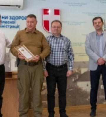 Волинські медики отримали почесні грамоти Ордену Святого Пантелеймона
