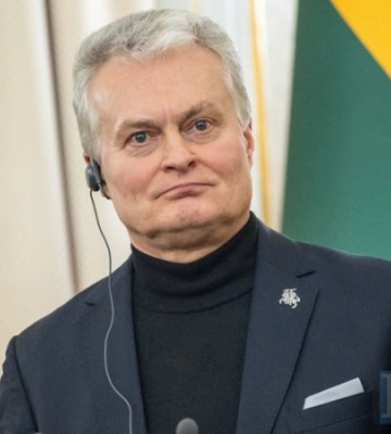 До Києва прибув президент Литви Гітанас Науседа