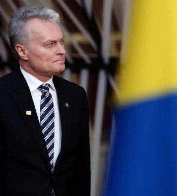 В Україну з неоголошеним візитом приїхав президент Литви Науседа