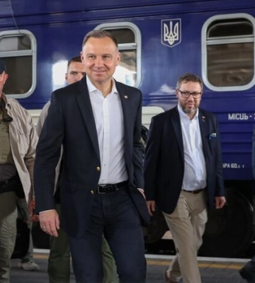 Президент Польщі Дуда приїхав до Києва