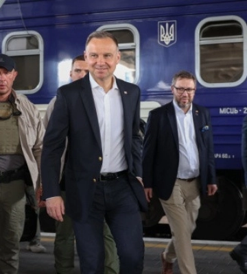 Президент Польши Анджей Дуда прибыл в Киев