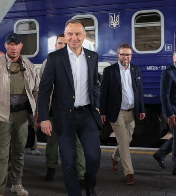 Президент Польщі Дуда приїхав до Києва