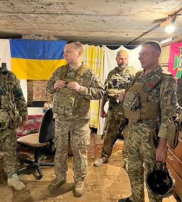 Перший заступник Голови Держприкордонслужби відвідав прикордонників на Донеччині