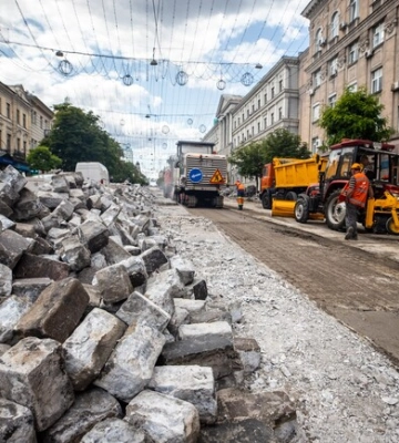 Як облаштують вулицю Богдана Хмельницького після ремонту