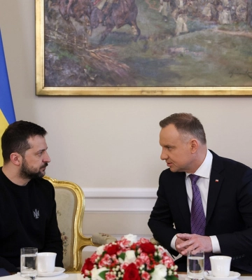 Зеленский обсудил с Дудой и Науседой нужды Украины на фронте и саммит НАТО