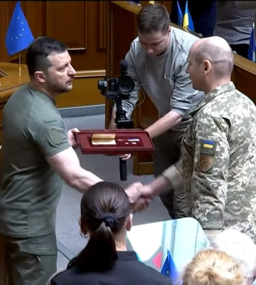 Президент присвоїв звання Героя України командиру зенітників, які знищили 13 «Кинджалів»