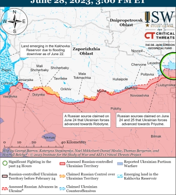 Операції ЗСУ на Херсонщині та бої в Донецькій області: аналітики показали свіжі карти війни