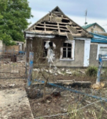 На Херсонщині внаслідок артобстрілу загинула жінка