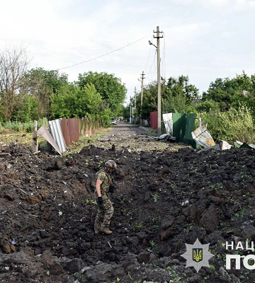 Обстріл ракетами села на Донеччині — поранено мирного мешканця та зруйновано будинки