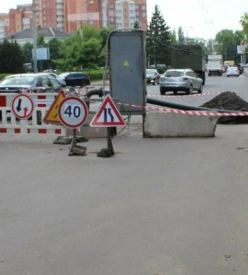У Полтаві тимчасово перекриють рух вулицею Раїси Кириченко