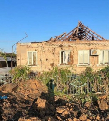 Ракетний удар по Криворізькому району: пошкоджено 10 приватних будинків, газопровід, водогін, лінії електропередач, фото