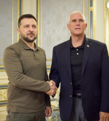 Ексвіцепрезидент США Майк Пенс прибув до Києва