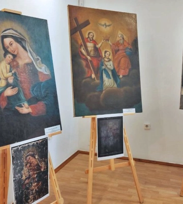 У луцькому музеї представили сім відреставрованих ікон 18-19 століть