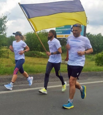 Волинь зустріла учасників марафону на підтримку вступу України до НАТО