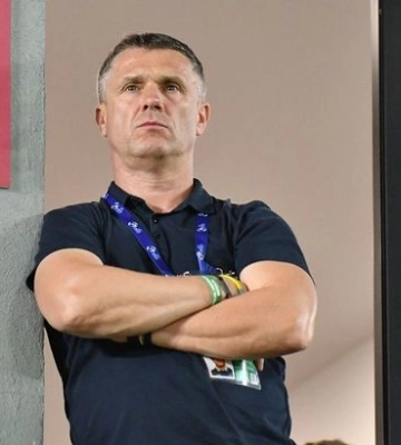 Ребров похвалил игру молодежки и пообещал приехать на матч против Франции