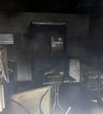 На Дніпропетровщині загорівся ресторан: на пожежі обгорів охоронець