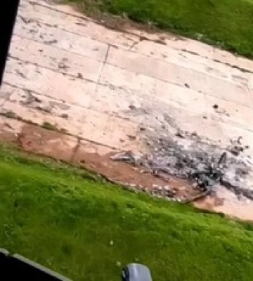 ВСУ ударили по аэродрому в Мелитополе: фото и видео