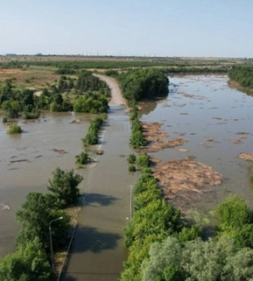На Миколаївщині залишаються підтопленими понад 938 гектарів полів