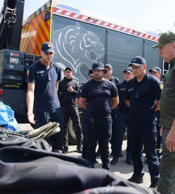 Постраждала лише техніка: черкаські рятувальники повернулись із Херсонщини
