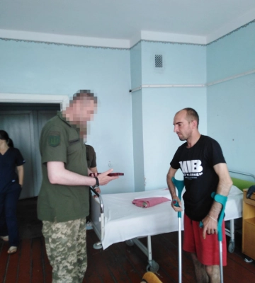 Володимир Зеленський відзначив пораненого солдата з Волині державною нагородою