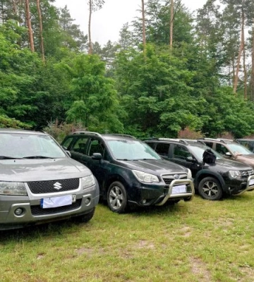 Польські лісівники передали Україні чергову партію автомобілів (Фото)
