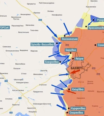 Заміновані підходи та 50-титисячне угруповування: як окупанти протистоять ЗСУ на Бахмутському напрямку
