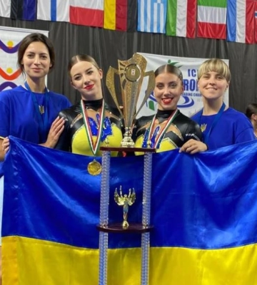 Львів’янка Анастасія Малошенко стала чемпіонкою Європи з черлідингу