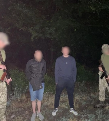 На держкордоні в Одеській області спіймали ухилянтів