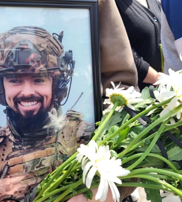 Ковель велелюдно попрощався з захисниками Олександром Філоном і Русланом Ілюшиком