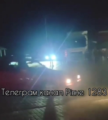 У Рівному ніч. Але дрифтерам не спиться (ВІДЕО)