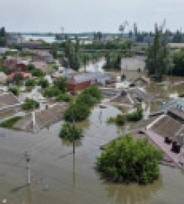 Около 400 домов полностью разрушены в результате подрыва Каховской ГЭС