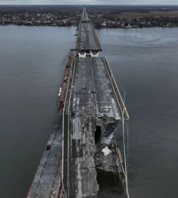 В районе Антоновского моста Херсонской области продолжаются бои, — Гуменюк