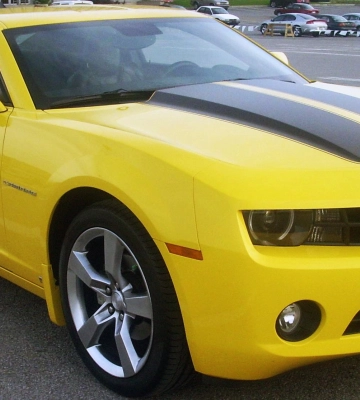 У Луцьку на парковці біля «Срібних лелек» водій Chevrolet Camaro врізався в авто та втік