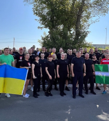 Мотиваційний забіг на честь захисників - на користь здоров’ю