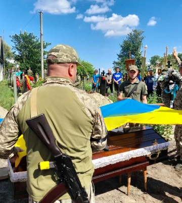 На Дубровиччині провели в останню путь Героя В&#039;ячеслава Гомулка (ФОТО)