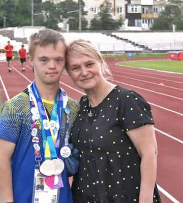 «Сонячний» житель Луцького району здобув дві медалі на Спеціальній Олімпіаді в Німеччині