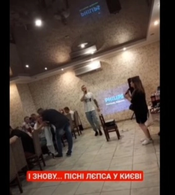 У Києві спалахнув скандал через пісні Лепса в кафе: відвідувачі обрушили рейтинг закладу
