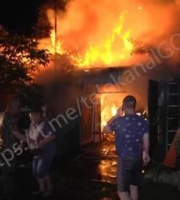 Вночі у Горішніх Плавнях горіла човнова станція