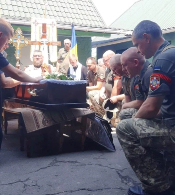 У Луцькому районі прощались з Героєм Володимиром Сидляром 