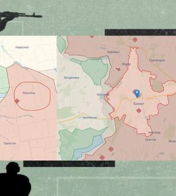 ЗСУ звільнили Рівнопіль і просунулись під Бахмутом: як за тиждень змінилась карта бойових дій