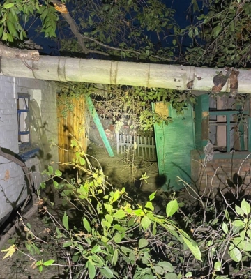 російська артилерія поранила жінку на Дніпропетровщині, ППО збила більшість «Шахедів»