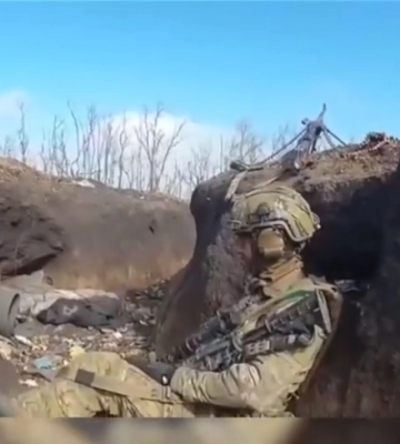 Будні героїв: харківська 92 ОМБр показала відео з окопів
