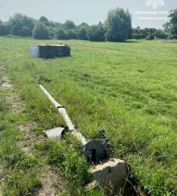 У селі на Волині мотоцикліст намагався відкупитися від поліцейських