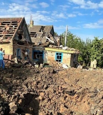 Вночі росіяни тричі вдарили по Кушугумській громаді Запорізької області, є руйнування, - ОВА. ФОТОрепортаж