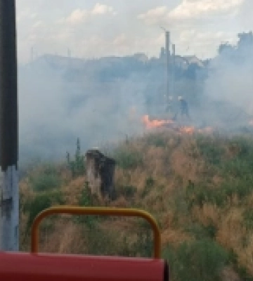 На окупованій частині Херсонщини зафіксовані пожежі на площі понад 200 гектарів