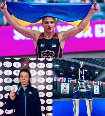 Спортсмени з Одещини завоювали золоту та бронзу на чемпіонаті з вільної боротьби