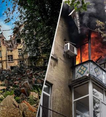 У Сумах - чотири влучання ворожих дронів: є загиблий, 16 поранених