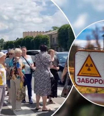 У Коростені люди перекрили міжнародну трасу: бояться, що в них заберуть статус &quot;чорнобильців&quot;