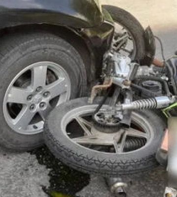 У Полтаві в аварії травмувався мотоцикліст